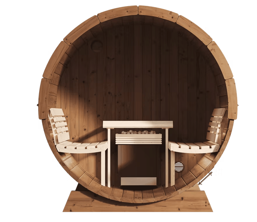 Finsauna Reviva300 Barrel Sauna